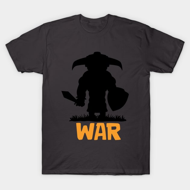 War Character T-Shirt by Marshallpro